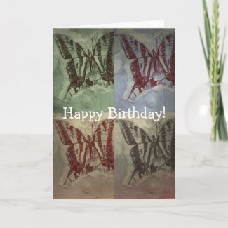 Butterfly Fun, Birthday Greeting Cards