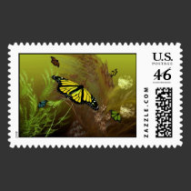 Butterfly Garden 2 postage