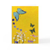 Butterfly Garden Greeting Cards