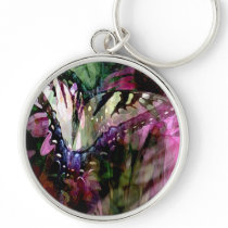 Butterfly Garden Keychain