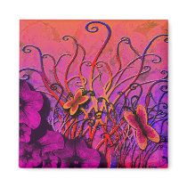butterfly garden magnets by lissame73 butterfly garden magnets