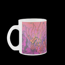 butterfly garden mugs