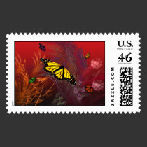 Butterfly Garden postage