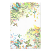 BUTTERFLY GARDEN S1 Design stationery