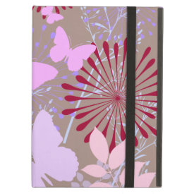Butterfly Garden Spring Flower Design iPad Air Case