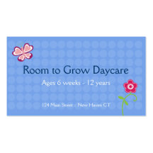 Butterfly Garden Trendy Business Card