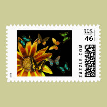 Butterfly Gardens stamps