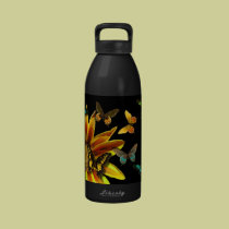 Butterfly Gardens water bottles