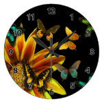 Butterfly Gardens Wallclock