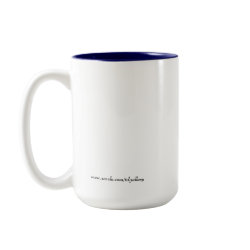 Butterfly gems - blue by TDGallery mug