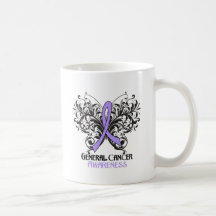 Butterfly General Cancer Awareness Coffee Mugs