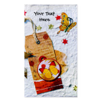 Butterfly Gift Tag business cards