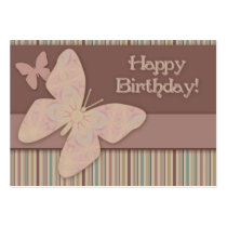 Butterfly Gift Tags business cards by dreamwhisper Butterfly Gift Tags business cards