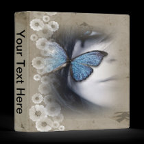 Butterfly Girl Binder binders