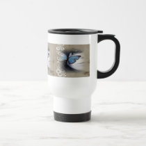 Butterfly Girl Travel Mug mugs