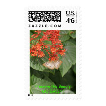 Butterfly - GO GREEN! Postage