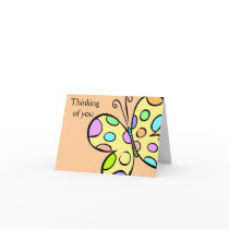 Butterfly Greetings Greeting Card