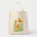 Butterfly Grocery Tote Bag bag