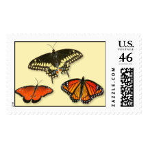 Butterfly Group Postage Stamp
