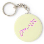 butterfly gun keychains