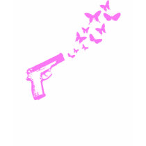 Butterfly Gun T-shirt / Earth Day T-shirt by earthday Butterfly Gun T-shirt / Earth Day T-shirt