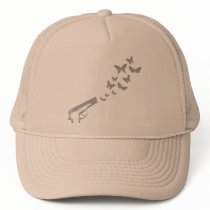 Butterfly Gun T-shirt / Earth Day T-shirt Mesh Hat