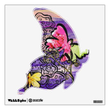 Butterfly Hats Wall Decal