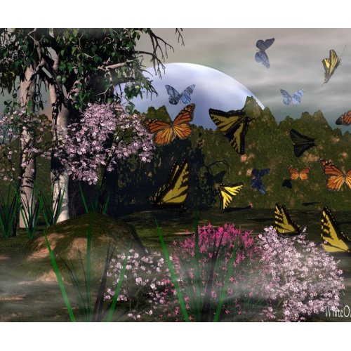 Butterfly Haven zazzle_mousepad