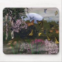 Butterfly Haven mousepads