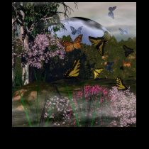 Butterfly Haven t-shirts