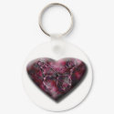 Butterfly Heart keychains by SuanSKatra Butterfly Heart keychains