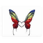 Butterfly Heart Post Cards