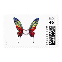 Butterfly Heart postage