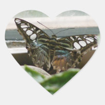 Butterfly Heart Stickers