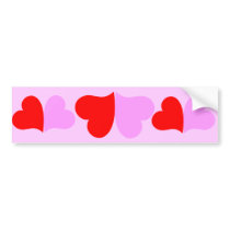 Butterfly Hearts bumper stickers