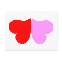 Butterfly Hearts postcards