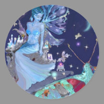 Butterfly Heaven, large sticker. by Occitania Butterfly Heaven, large sticker.