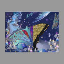 Butterfly Heaven postcards by Occitania Butterfly Heaven postcards