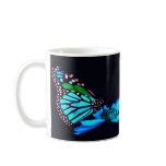 Butterfly in Blue Light Coffee Mug