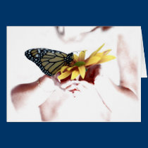 Butterfly in hand cards