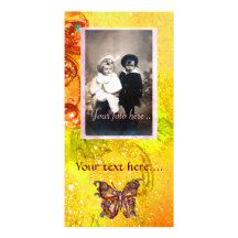 BUTTERFLY IN SPARKLES PHOTO CARDS