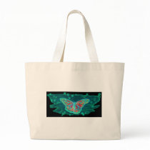 Butterfly in the Sky Tote Bags