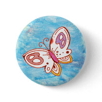 Butterfly in the Sky Button