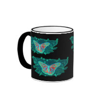 Butterfly in the Sky Coffee Mugs