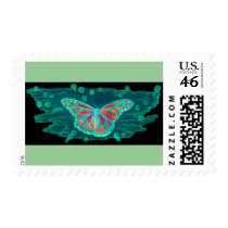 Butterfly in the Sky Postage