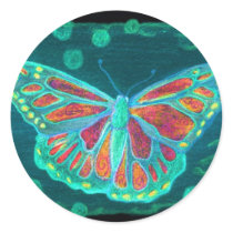 Butterfly in the Sky Sticker