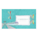butterfly insect delicate baby blue Business cards