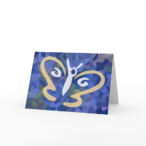 Butterfly Inside Series 1 Greeting Card