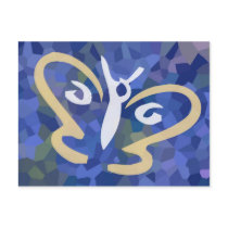 Butterfly Inside Series 1 Postcard