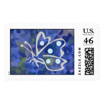 Butterfly Inside Series 2 Postage Stamp stamps